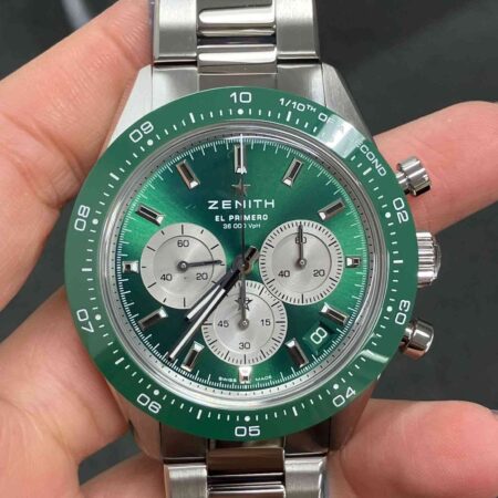 11624 - Zenith - 03.3108.3600 (Green, 2025) - Like New - Card & Box
