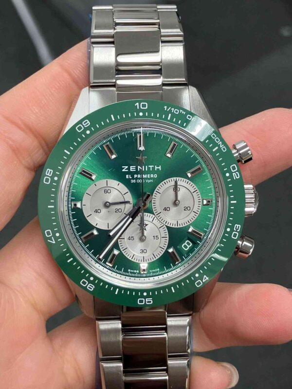 11624 - Zenith - 03.3108.3600 (Green, 2025) - Like New - Card & Box