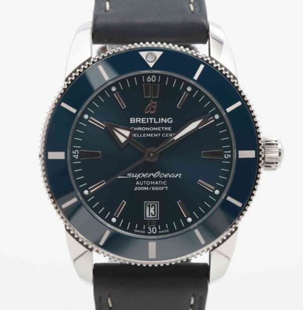 11405 - Breitling - AB2020 (Blue with bracelet and strap) - pre-owned conditions with MINOR signs of usage - Card & Box