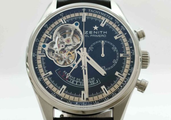 11385 - Zenith 03.2080.4021/21.C496 (2013) - pre-owned conditions with MINOR signs of usage - Card & Box