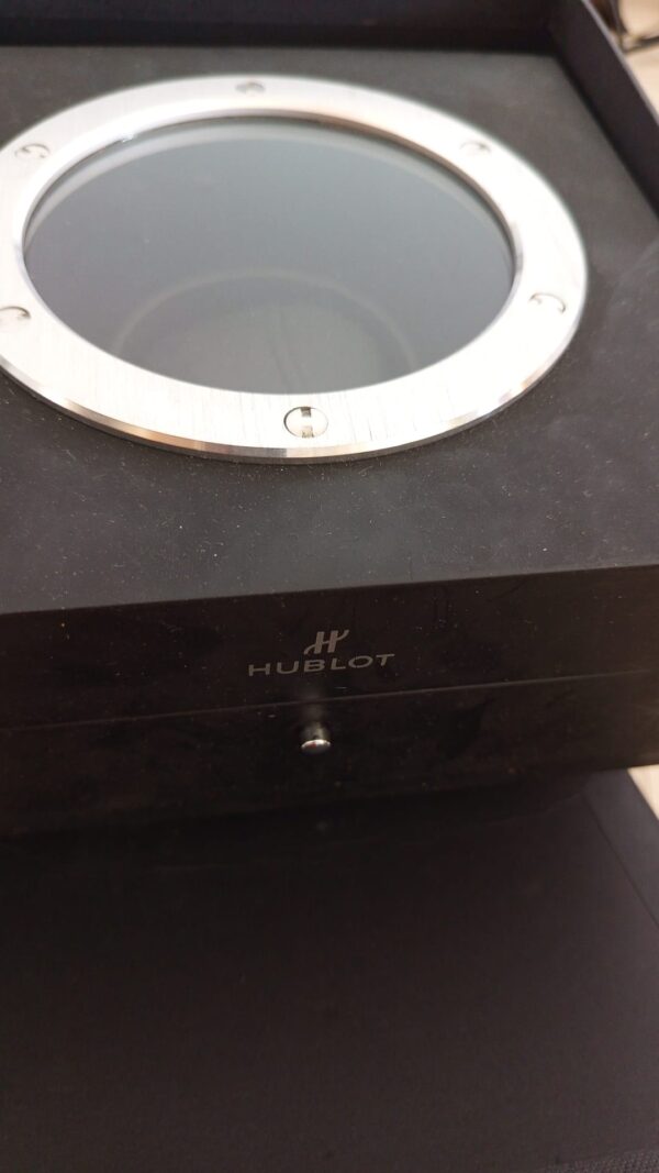 11374 - Hublot 411.NE.2010.LR.JSM15 (2024)- pre-owned conditions with MINOR signs of usage - Card & Box - Image 8