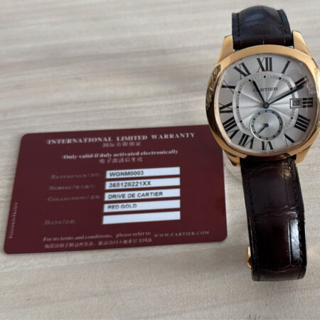 11370 - Cartier WGNM0003 - pre-owned conditions with MINOR signs of usage - With Card