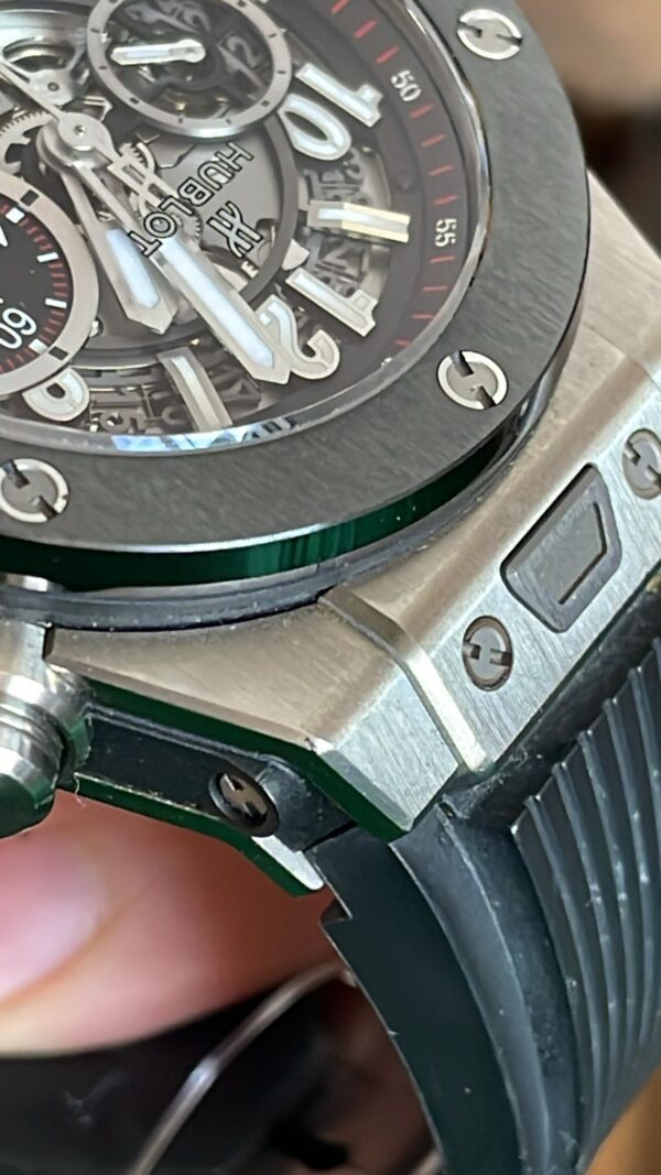 11369 - Hublot 411.NM.1170.RX - pre-owned conditions with MINOR signs of usage - Card & Box - Image 15