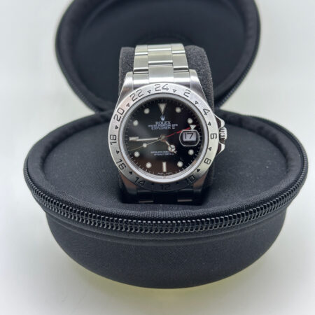 11350 - Rolex - 16570 (Black) - Serviced and Polished - Card & Box