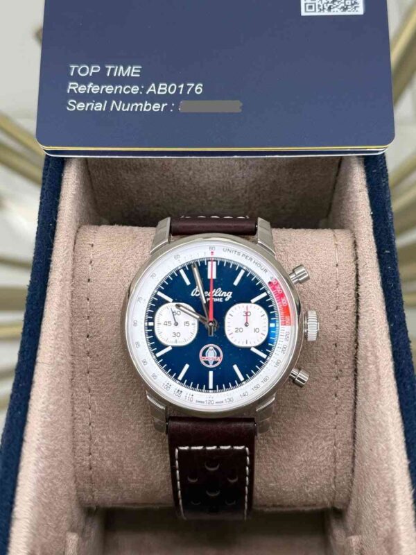 11340 - Breitling AB01763A1C1X - Like New - Card & Box