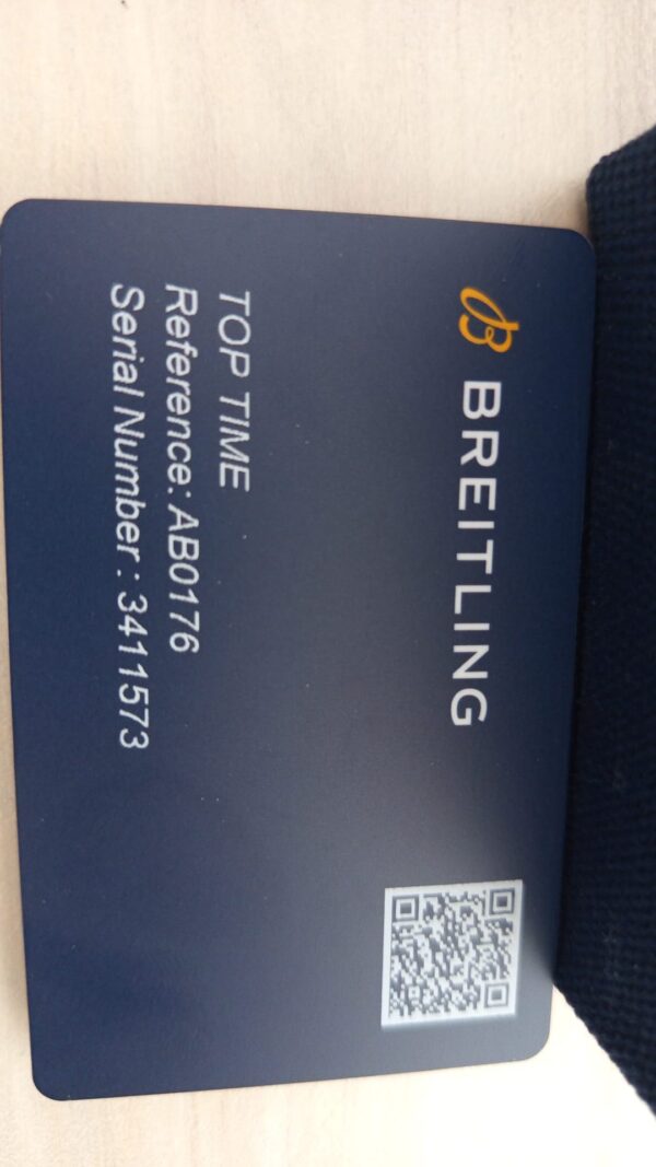 11340 - Breitling AB01763A1C1X - Like New - Card & Box - Image 7
