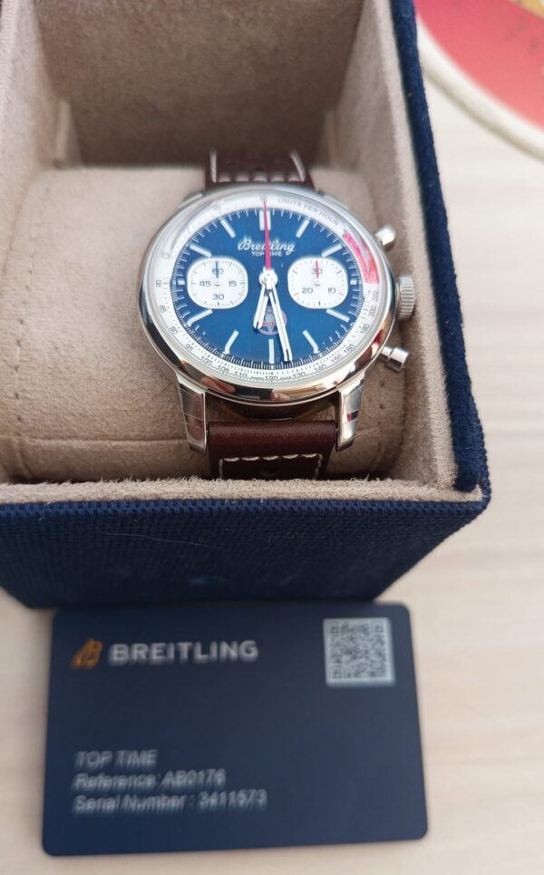 11340 - Breitling AB01763A1C1X - Like New - Card & Box - Image 8