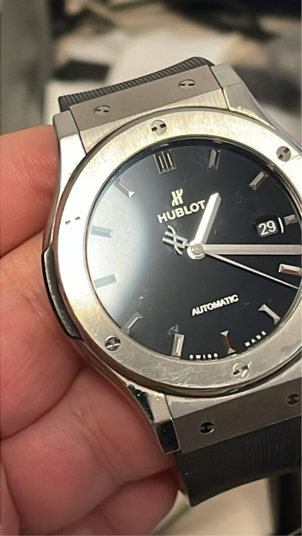 11331 - Hublot - 542.NX.1270.RX - pre-owned conditions with MINOR signs of usage - Card & Box - Image 5