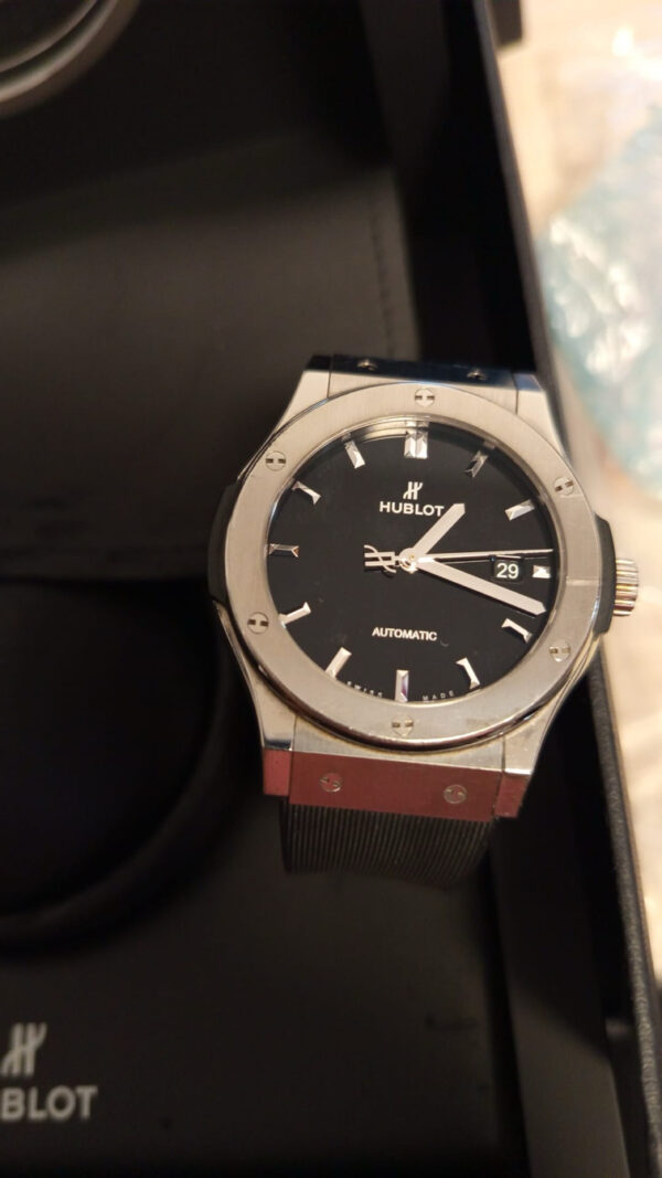 11331 - Hublot - 542.NX.1270.RX - pre-owned conditions with MINOR signs of usage - Card & Box - Image 7