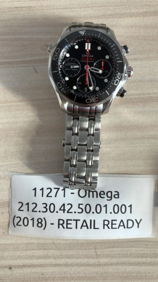 11271 - Omega 212.30.42.50.01.001 (2018) - RETAIL READY - Card & Box - Image 13