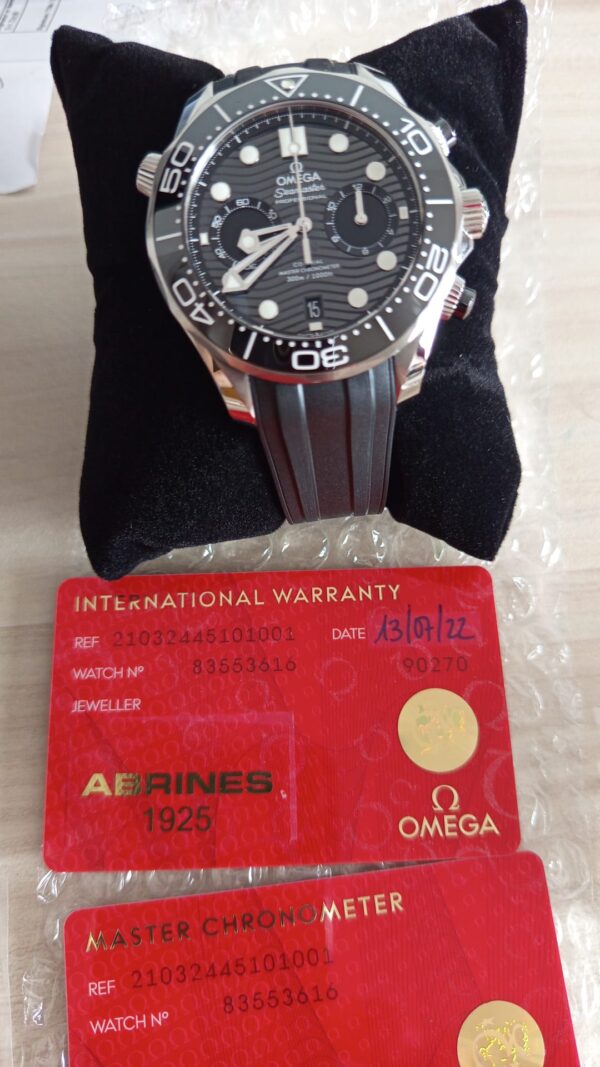 11264 - Omega - 210.32.44.51.01.001 - pre-owned conditions with MINOR signs of usage - With Card (2022) - Image 14