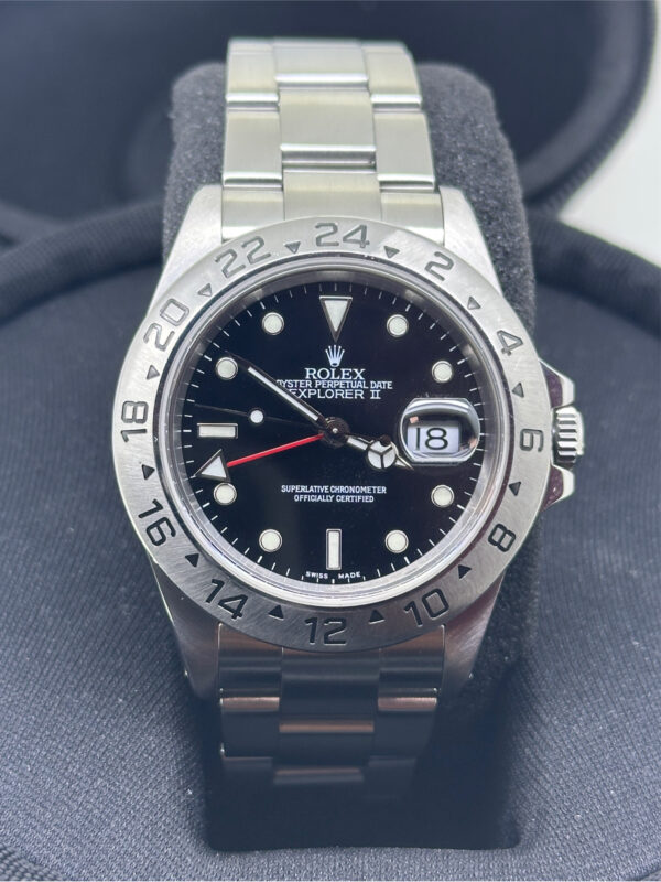 11084 - Rolex 16570 Black (2001) - With Papers - Polished