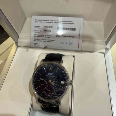 11801 - IWC - IW510106 - pre-owned conditions with MINOR signs of usage - Card & Box