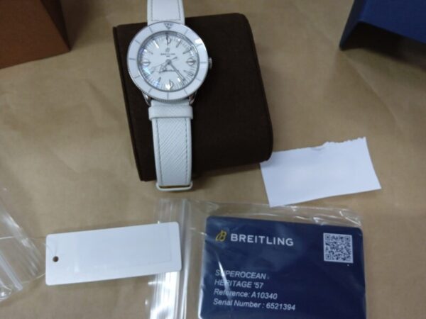 10856 - Breitling A10340A7A1X1 - Repaired - Card & Box - Image 11