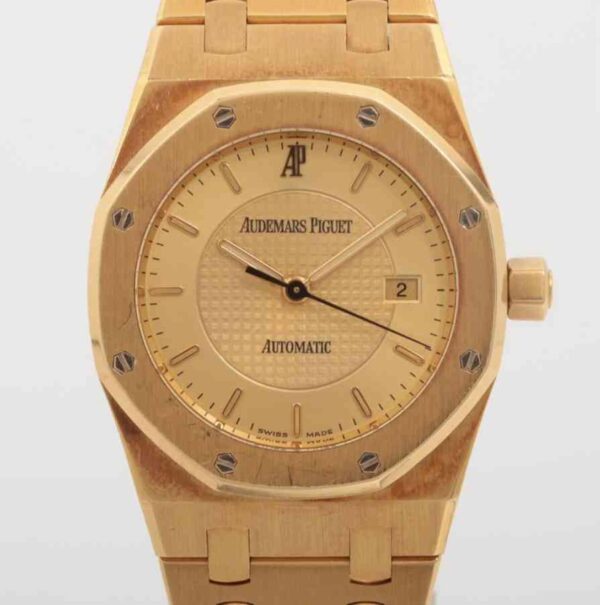 10716 - Audemars Piguet 15050BA (2006) - Fair - Card & Box