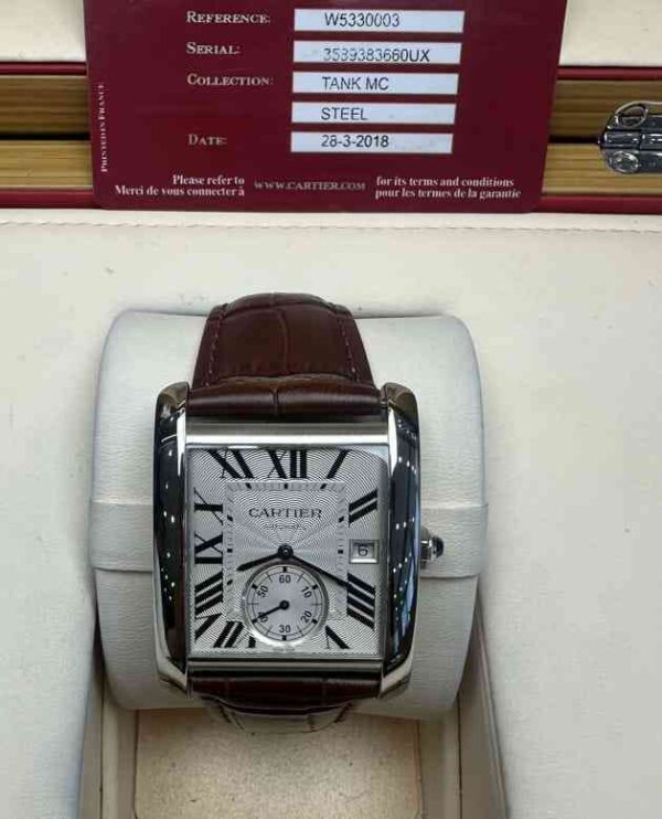11747 - Cartier - W5330003 - pre-owned conditions with MINOR signs of usage - Card & Box