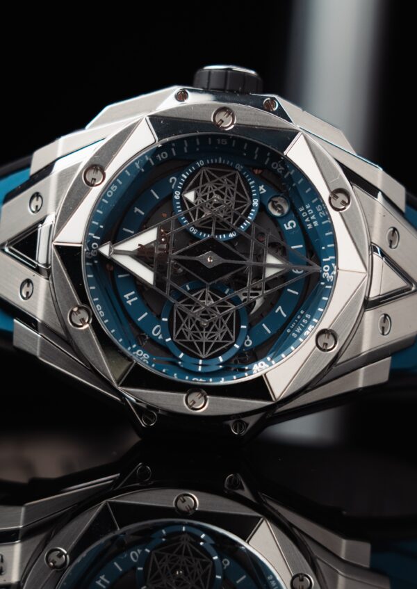 10391 - Hublot 418.NX.5107.RX.MXM20 (Extra Straps) - Great Conditions - Card & Box - Image 4