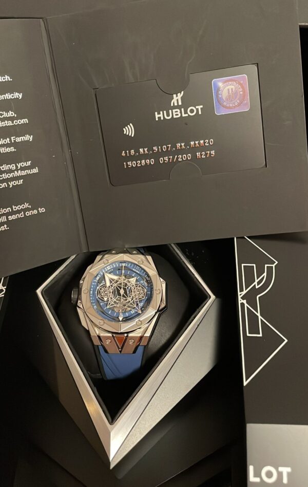 10391 - Hublot 418.NX.5107.RX.MXM20 (Extra Straps) - Great Conditions - Card & Box - Image 10