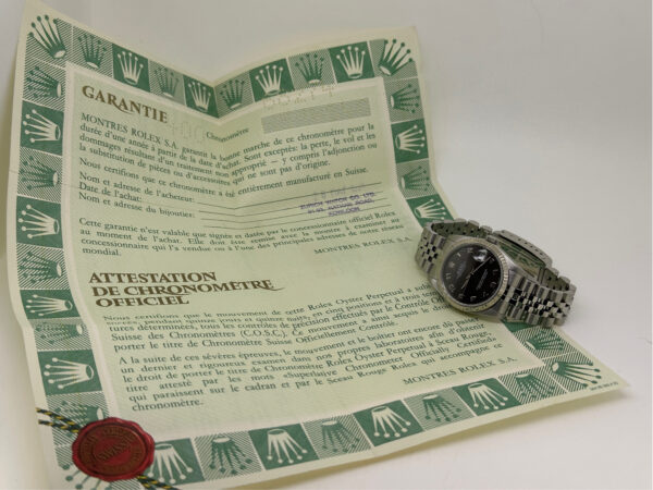 9987 - Rolex 68274 (rare dial) - Great Conditions - With Card - Image 14
