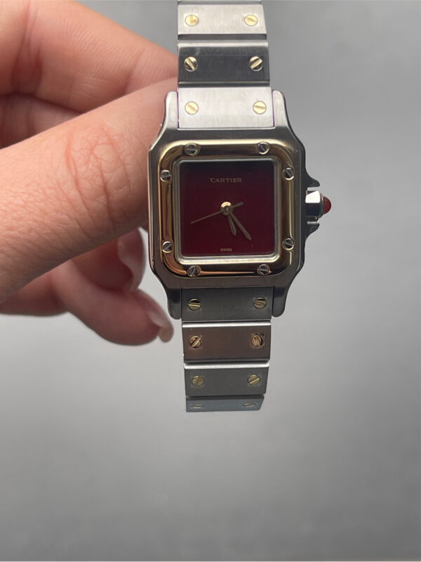 9701 - Cartier 090235271 (Bordeaux,Spider Dial) - Serviced and Polished - Watch Only - Image 7