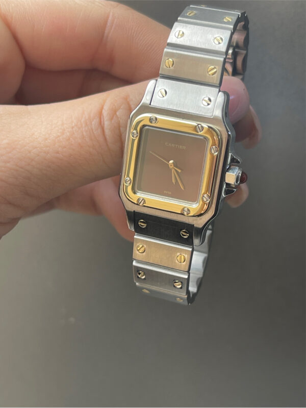 9701 - Cartier 090235271 (Bordeaux,Spider Dial) - Serviced and Polished - Watch Only - Image 8