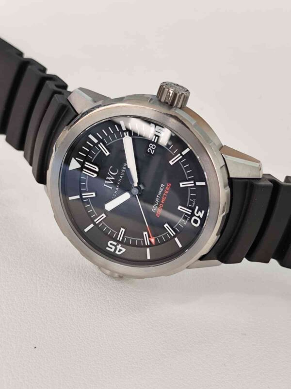 11930 - IWC - IW329101 (Limited Ed. Titanium) - pre-owned conditions with MINOR signs of usage - Card & Box - Image 5