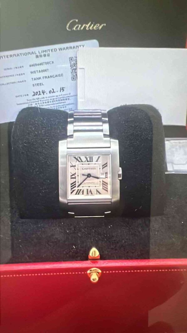 11945 - Cartier - WSTA0067 - pre-owned conditions with MINOR signs of usage - Card & Box