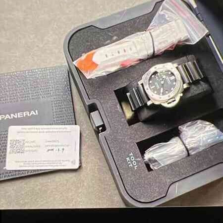 12131 - Panerai - PAM00973 - pre-owned conditions with MINOR signs of usage - Card & Box