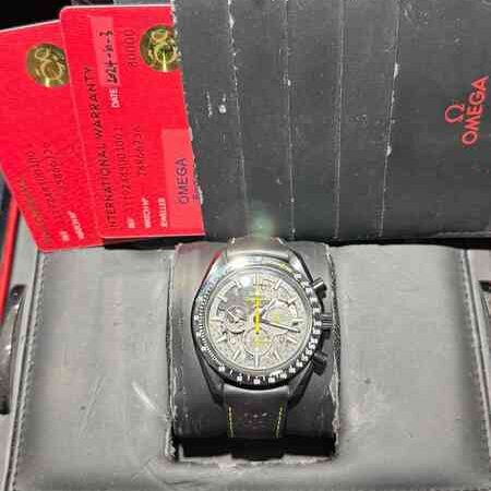 12091 - Omega - 311.92.44.30.01.001 - pre-owned conditions with MINOR signs of usage - Card & Box