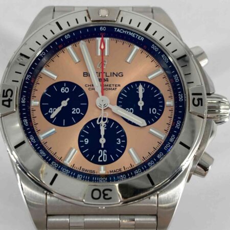 12089 - Breitling - AB0134 - pre-owned conditions with MINOR signs of usage - Card & Box