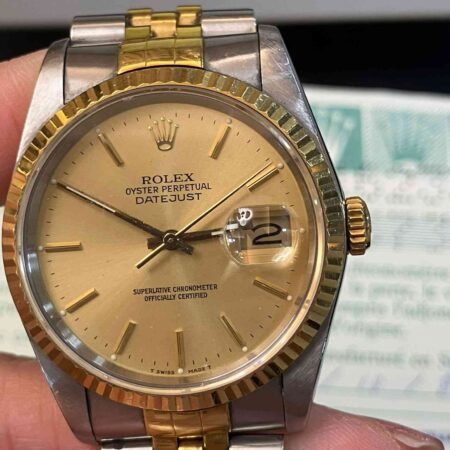 12074 - Rolex - 16233 - pre-owned conditions with MINOR signs of usage - With Card
