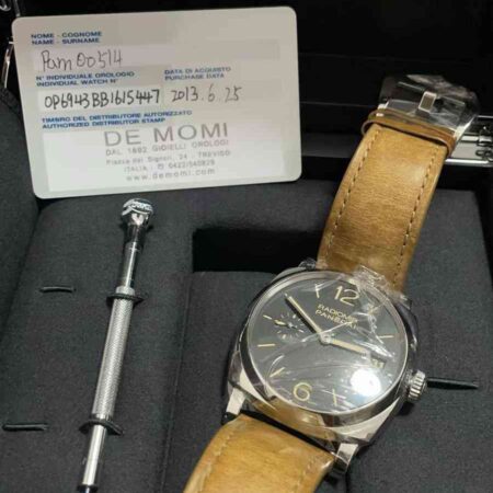 12052 - Panerai - PAM00514 - pre-owned conditions with MINOR signs of usage - Card & Box