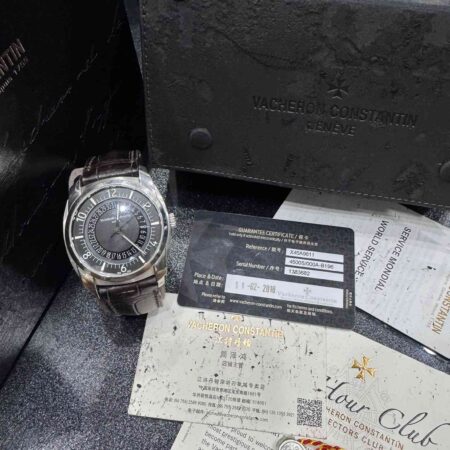 11993 - Vacheron Constantin - 4500S/000A (Black, 2018) - pre-owned conditions with MINOR signs of usage - Card & Box