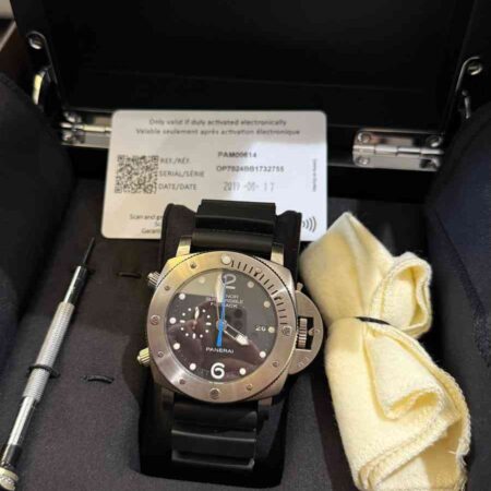 11710 - Panerai - PAM00614 - pre-owned conditions with MINOR signs of usage - Card & Box
