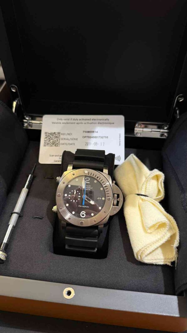 11710 - Panerai - PAM00614 - pre-owned conditions with MINOR signs of usage - Card & Box