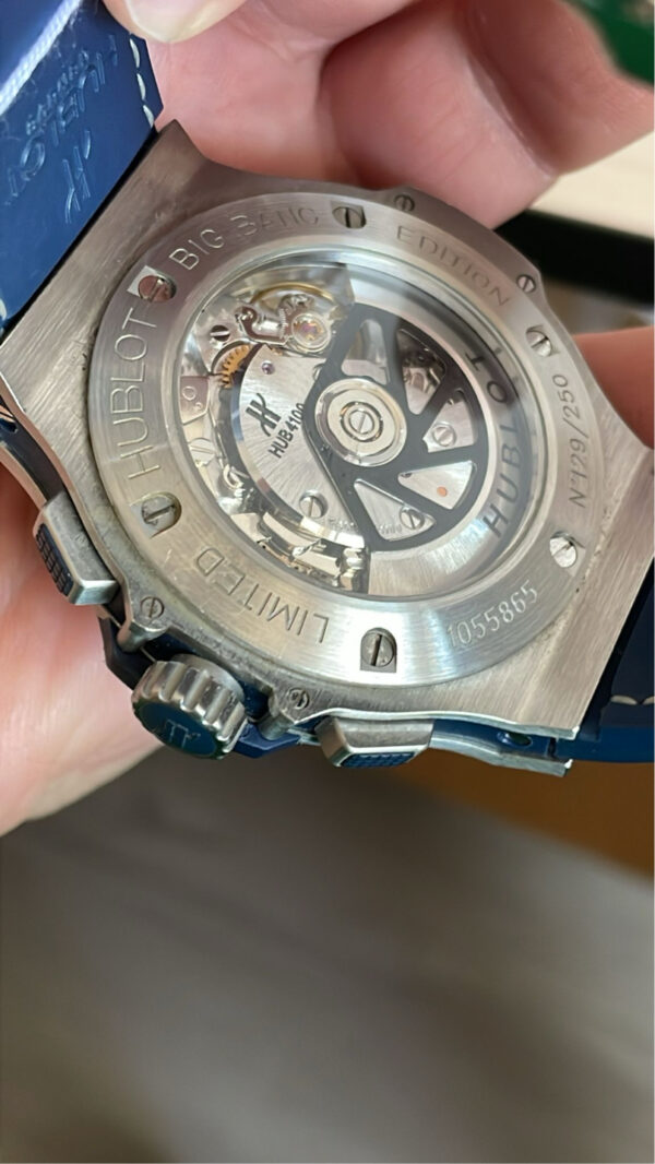 11336 - Hublot - 301.SL.2770.NR.JEANS Big Bang 44mm Steel Jeans) - Polished - Card & Box - Image 10
