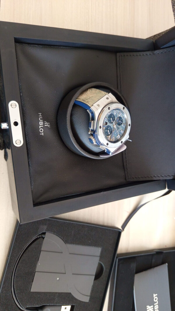 11336 - Hublot - 301.SL.2770.NR.JEANS Big Bang 44mm Steel Jeans) - Polished - Card & Box - Image 12
