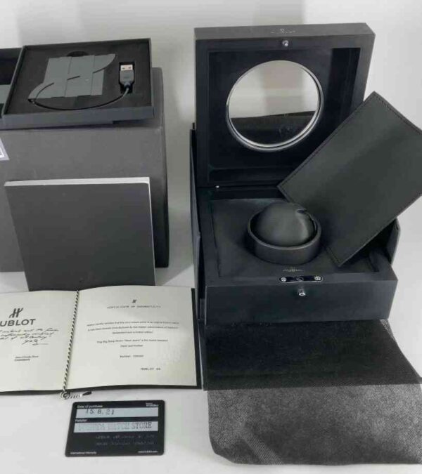 11336 - Hublot - 301.SL.2770.NR.JEANS Big Bang 44mm Steel Jeans) - Polished - Card & Box - Image 13