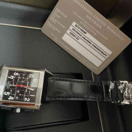 12184 - Jaeger-LeCoultre - Q701868P - pre-owned conditions with MINOR signs of usage - Card & Box
