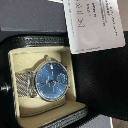 12188 - IWC - IW510116 - pre-owned conditions with MINOR signs of usage - Card & Box