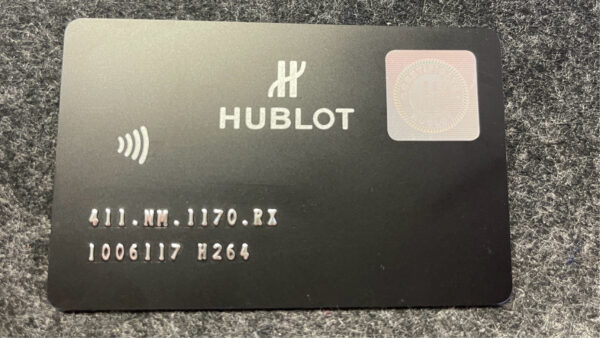 11088 - Hublot - 411.NM.1170.RX - Card & Box - Image 5