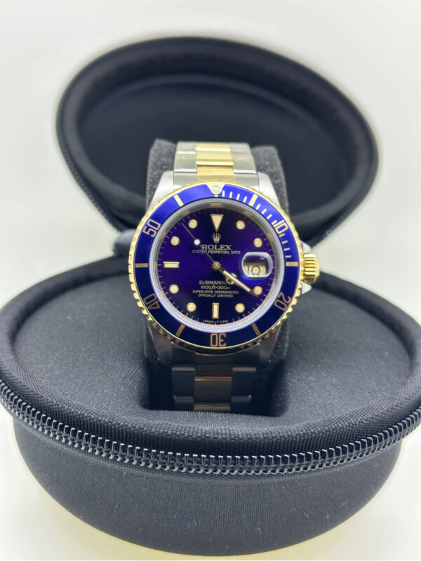 11693 - Rolex - 16613 purple - Serviced and Polished - Watch Only