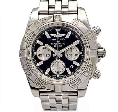 12343 - Breitling - AB0110 - pre-owned conditions with MINOR signs of usage - Card & Box