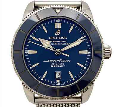 12337 - Breitling - AB2020 (Blue) - pre-owned conditions with MINOR signs of usage - Card & Box