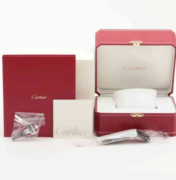 11675 - Cartier - WSNM0009 (Extra strap) - pre-owned conditions with MINOR signs of usage - Card & Box - Image 3