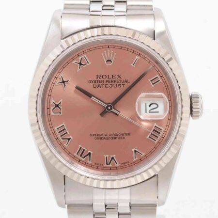 11661 - Rolex - 16234 (Pink Roman) - pre-owned conditions with MINOR signs of usage - Card & Box