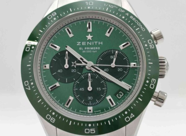 11648 - Zenith - 03.3107.3600/56.M3100 (2024) - pre-owned conditions with MINOR signs of usage - Card & Box