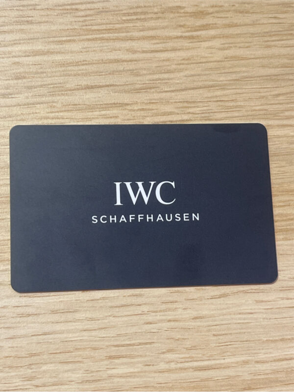 11610 - IWC - IW356806 - pre-owned conditions with MINOR signs of usage - With Card - Image 3