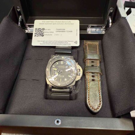 11891 - Panerai - PAM00389 - pre-owned conditions with MINOR signs of usage - Card & Box