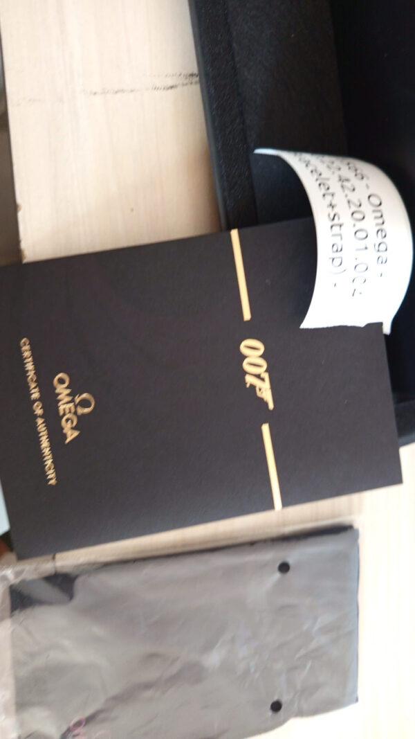 11566 - Omega - 210.22.42.20.01.004 (Bracelet+strap) - RETAIL READY - Card & Box - Image 7